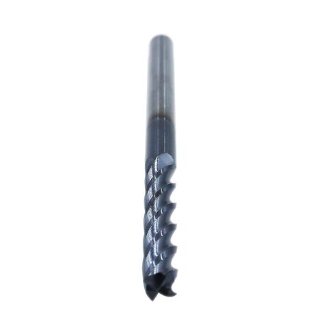 5pcs 3/8in مصانع نهاية كربيد صلبة ، 4 الناي ، الحلزون 30 درجة ، أداة بتات المغلفة على الصلب المتوسط الصلب ، النحاس ، الحديد in Kuwait