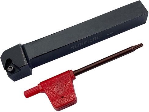GBJ SER1212H11 Lathe Threading Holder External Threading Internal Threading Tool Threading Holder 11ER A60 Threading Inserts (SER1212H11) in Saudi Arabia