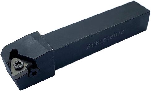GBJ SER1212H11 Lathe Threading Holder External Threading Internal Threading Tool Threading Holder 11ER A60 Threading Inserts (SER1212H11) in Saudi Arabia