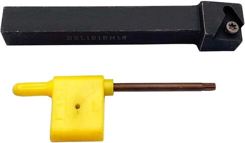 GBJ SER1212H11 Lathe Threading Holder External Threading Internal Threading Tool Threading Holder 11ER A60 Threading Inserts (SER1212H11) in Saudi Arabia