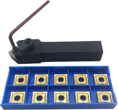 10pcs Square Carbide Replacement Inserts SNMG120404 SNMG431 Planing Cutting Tools Slotting Maching Stainless Steel Semi Finishing (10pcs SNMG120404-HA) in Kuwait
