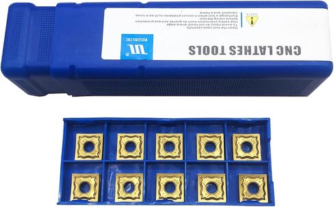 10pcs Square Carbide Replacement Inserts SNMG120404 SNMG431 Planing Cutting Tools Slotting Maching Stainless Steel Semi Finishing (10pcs SNMG120404-HA) in Kuwait