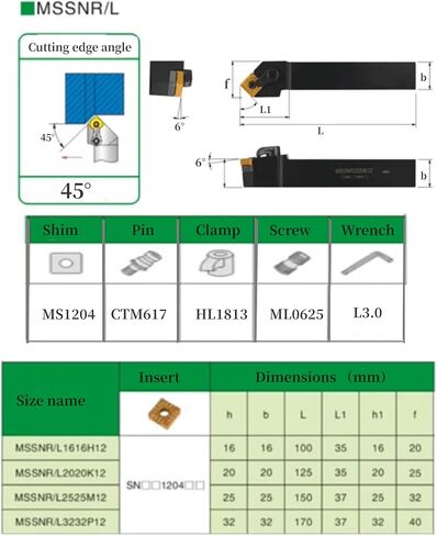 10pcs Square Carbide Replacement Inserts SNMG120404 SNMG431 Planing Cutting Tools Slotting Maching Stainless Steel Semi Finishing (10pcs SNMG120404-HA) in Kuwait