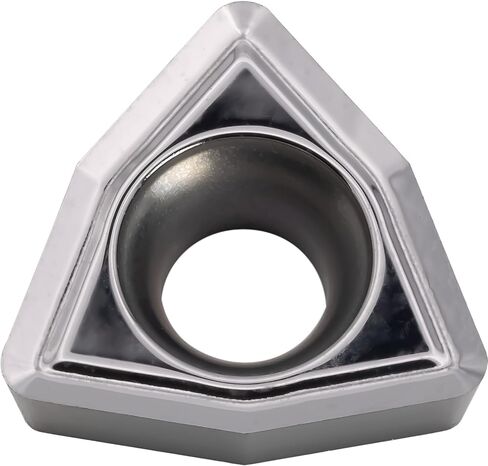 20 pcs WCMX040208 Trigon Drilling Inserts, for Use with Indexable Drills, AlTiN Coated, for Machining Cast Iron, Steel in Kuwait