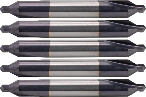 تدريبات CME 5 PCS Carbide Center ، الحجم رقم 3 ، مطلي tialn in Kuwait