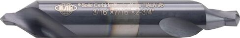 تدريبات CME 5 PCS Carbide Center ، الحجم رقم 3 ، مطلي tialn in Kuwait