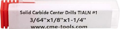 تدريبات CME 5 PCS Carbide Center ، الحجم رقم 3 ، مطلي tialn in Kuwait