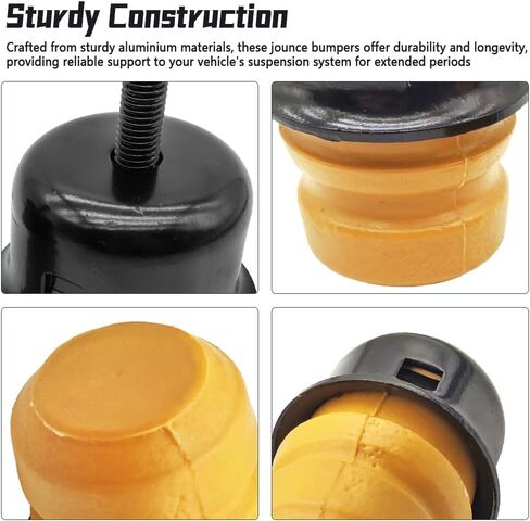 52087636AC Bump Stop with Cups Fit for Jeep Wrangler TJ 1997-2006 Grand Cherokee ZJ 1993-1998, Suspension Jounce Bumps with Brackets Replace 52087636AB 52087992 2-Pack in Saudi Arabia