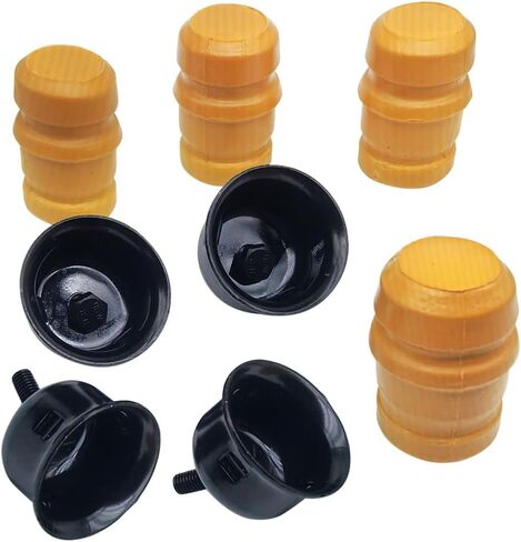 52087636AC Bump Stop with Cups Fit for Jeep Wrangler TJ 1997-2006 Grand Cherokee ZJ 1993-1998, Suspension Jounce Bumps with Brackets Replace 52087636AB 52087992 2-Pack in Saudi Arabia