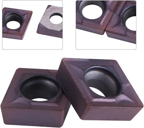 RiToEasysports Ccmt060204 VP15TF CNC Wass Bardes Inserts 10 for Steelstainless Steel Processing in Saudi Arabia