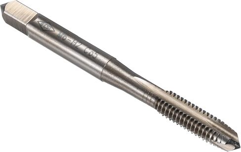 uxcell Spiral Point Plug Threading Tap M5 x 0.8 Thread, Ground Threads H2, M35 High Speed Steel Cobalt, Heat Coloring, Metric Screw Taps Tapping Bit for Thread Repair in Kuwait