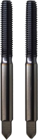 2-56 UNC H6 2Pcs/Set TiCN-Coated High Speed Steel Cobalt Precision Chip Free Forming Roll Taps Cold Press Chipless Threading Tools for Steel in Saudi Arabia