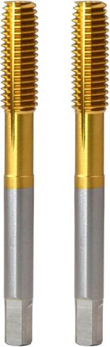 2-56 UNC H6 2Pcs/Set TiCN-Coated High Speed Steel Cobalt Precision Chip Free Forming Roll Taps Cold Press Chipless Threading Tools for Steel in Saudi Arabia