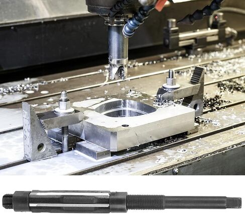 REAMER REAMER 9CRSI H8 لآلة الحفر ، أداة تحديد الدقة مع 4 مزامير ، حجم 10.75-11.75 (-1011190082811) in Saudi Arabia