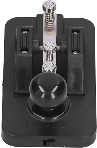 Morse Code Key Practice Tool with Buzzer & Voice Prompts - Manual CW Telegraph Trainer for Beginners - Portable Morse Code Tapper Machine with Audio Feedback & Learning Guide in Saudi Arabia