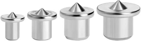 Bawho 1/4pcs مراكز Dowel Centers تحديد المواقع 6/8/10/11 ملم دبابيس الخشب علامة خشب الخشب دبوس الأدوات الخشبية (6-8-10-12 مم) in Kuwait