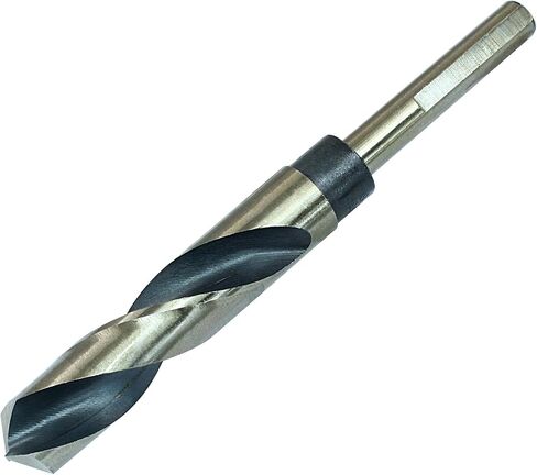 Litoexpe Reduced Shank Twist Drill Bit 20mm with 10mm Shank | Titanium Coated HSS, for Stainless Steel, Aluminum, and Wood in Saudi Arabia