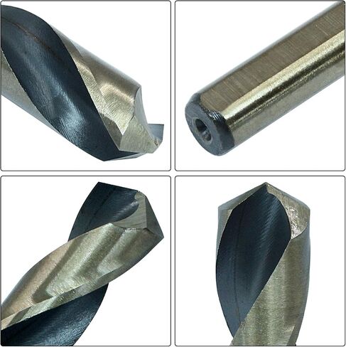 Litoexpe Reduced Shank Twist Drill Bit 20mm with 10mm Shank | Titanium Coated HSS, for Stainless Steel, Aluminum, and Wood in Saudi Arabia
