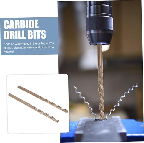 jojofuny 2pcs Cobalt Drill Bit Drill Bit for Metal Steel Carbide Hardened Steel in Saudi Arabia
