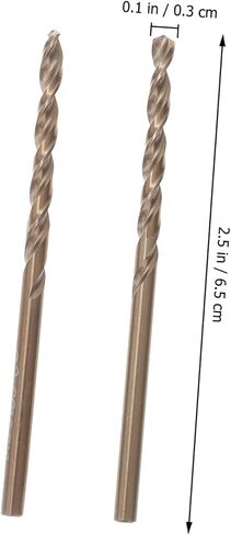 jojofuny 2pcs Cobalt Drill Bit Drill Bit for Metal Steel Carbide Hardened Steel in Saudi Arabia