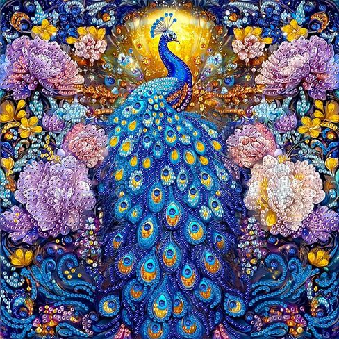 Maxbye Owl Diamonds Painting مجموعات للبالغين ، فن الماس 5D DIY للمبتدئين مع الحرف الخاصة بالشكل الخاص بالشكل الكريستالي لتزيين الجدار المنزلي 12x12in in Kuwait