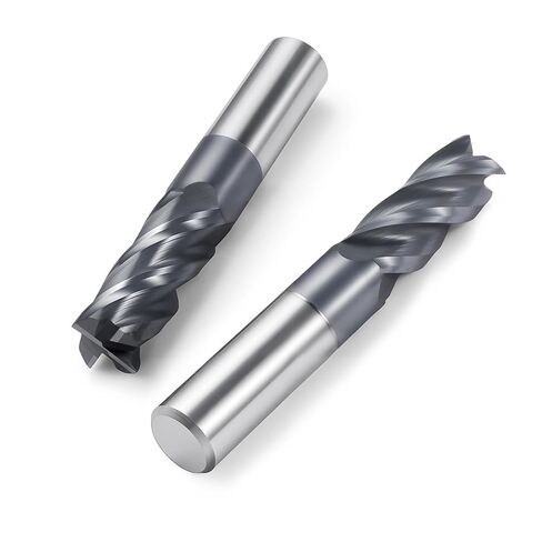 طواحين مربعة مربع كاربايد-4 الفلوت tialsin مغلفة ، من أجل الفولاذ سبيكة الطحن ، الصلب الصلب ، المعدن إلخ in Kuwait