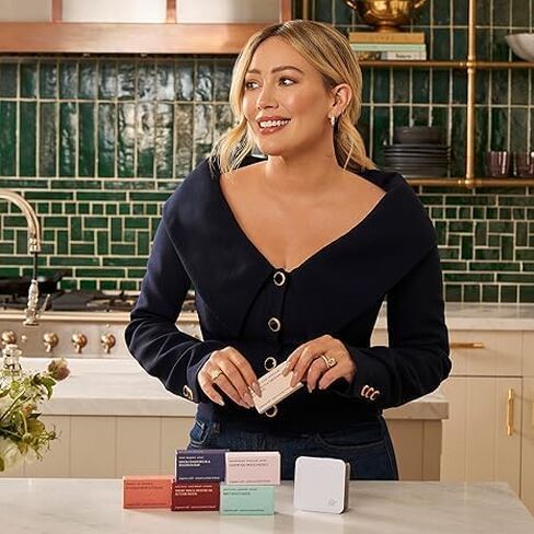 Plug in Diffuser Home Fragrance Seasonal Starter Kit - Scent Diffuser Refills for Small Spaces - 3 Essential Oil Based Fragrances - Jasmine, Hinoki, and Cinnamon - Founded by Hilary Duff in Saudi Arabia