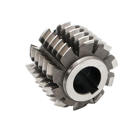 1PCS HSS6542 PA20 GEAR HOB بدون قاطع طحن تروس داخلي 22 مم M0.5-M5 (M2.75-65x55x22mm) in Kuwait