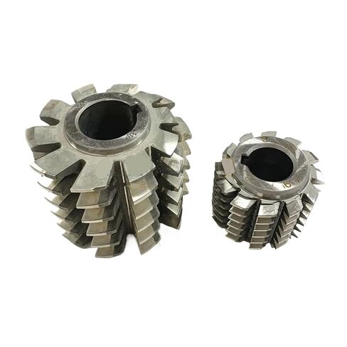 1PCS HSS6542 PA20 GEAR HOB بدون قاطع طحن تروس داخلي 22 مم M0.5-M5 (M2.75-65x55x22mm) in Kuwait