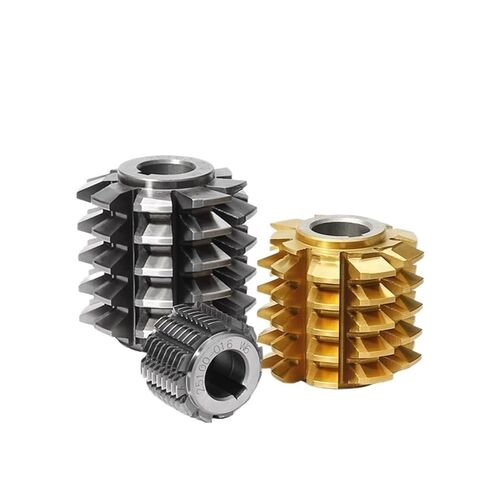 1PCS GEAR CUTTER CUTTER دقة مواد M2 عالية السرعة ، زاوية الضغط 20 درجة ، قاطع المتداول M0.8M1M2M3M4 (M0.75 20 50-40-22) in Kuwait