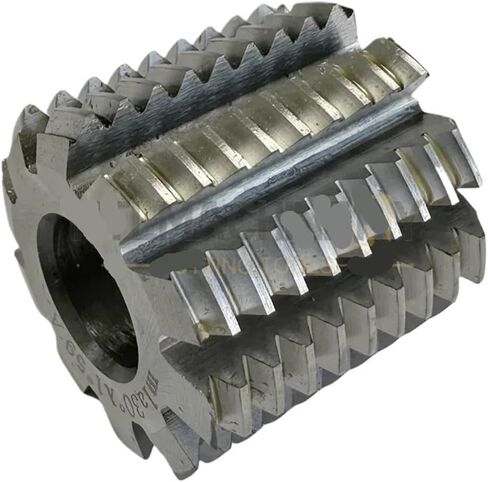 1Pcs HSS6542 PA30° Small Modulus Spline Hobs Gear Milling Cutter Gear Hobs Hobbing Cutters OD:32mm ID:13mm M0.5-M1.75(M1.25-32x30x13mm) in Saudi Arabia