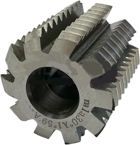 1Pcs HSS6542 PA30° Small Modulus Spline Hobs Gear Milling Cutter Gear Hobs Hobbing Cutters OD:32mm ID:13mm M0.5-M1.75(M1.25-32x30x13mm) in Saudi Arabia