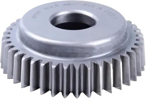 1Pcs Gear Shaper Cutter Bowl Shape Straight Tooth HSS 6542 PA20 Degree Grade A Gear Milling Cutter Pitch Diameter 100mm M1-M10(M8-100xZ13x31.743) in Saudi Arabia