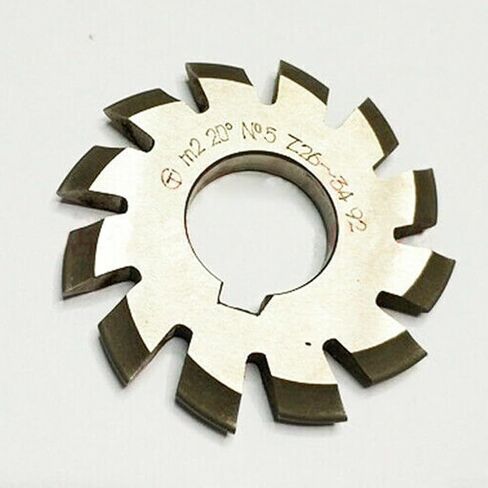 8pcs HSS M2 Metalworking Gear Milling Cutter Set 22mm Bore 20 درجة وحدة العات in Saudi Arabia
