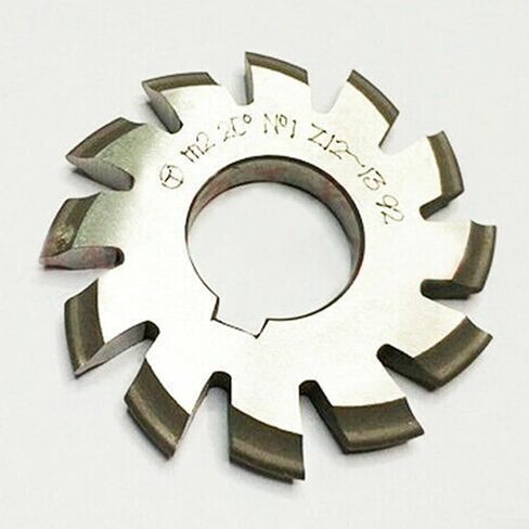 8pcs HSS M2 Metalworking Gear Milling Cutter Set 22mm Bore 20 درجة وحدة العات in Saudi Arabia