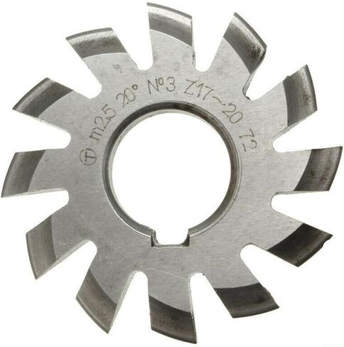 8 PCS HSS M2.5 مجموعة القاطعات العتلية المحمولة 8pcs 22 مم تجويف 20 درجة زاوية ضغط #1- #8 ل CNC Metalworking ، قواطع العتاد قطع طحن العتاد in Saudi Arabia