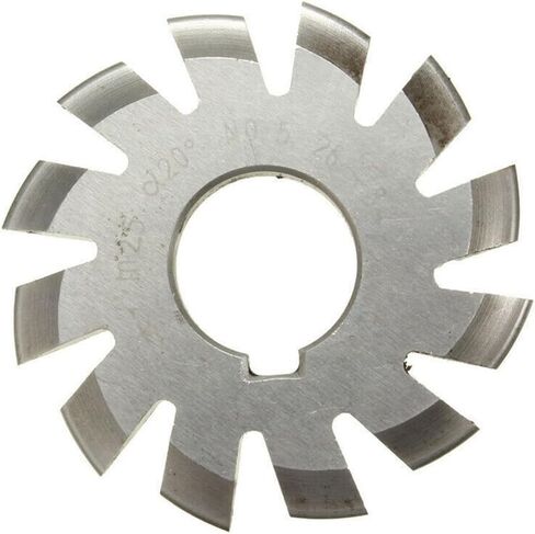 8 PCS HSS M2.5 مجموعة القاطعات العتلية المحمولة 8pcs 22 مم تجويف 20 درجة زاوية ضغط #1- #8 ل CNC Metalworking ، قواطع العتاد قطع طحن العتاد in Saudi Arabia