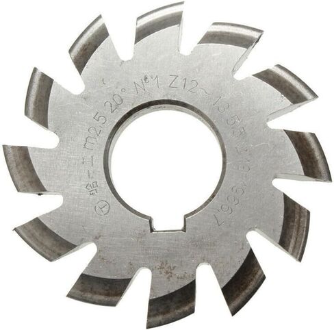 8 PCS HSS M2.5 مجموعة القاطعات العتلية المحمولة 8pcs 22 مم تجويف 20 درجة زاوية ضغط #1- #8 ل CNC Metalworking ، قواطع العتاد قطع طحن العتاد in Saudi Arabia