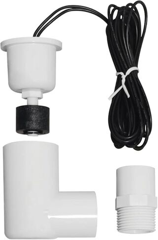 SS2 AC Float Switch AC Float Safety Switch HVAC 3/4 Inch Condensate Shut Off Sensor Can Prevent Overflow in Drain Pan or Gravity Drain Used in Various Applications. ECWB in Saudi Arabia