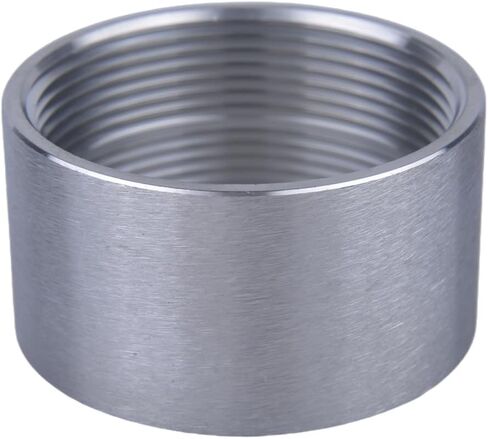 304 Stainless Steel 2 Inch NPT Female Thread Weld On Pipe Fitting Bung 2" NPT Female Pipe Coupling 2Pcs in Saudi Arabia