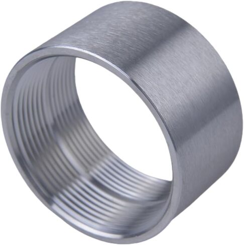 304 Stainless Steel 2 Inch NPT Female Thread Weld On Pipe Fitting Bung 2" NPT Female Pipe Coupling 2Pcs in Saudi Arabia