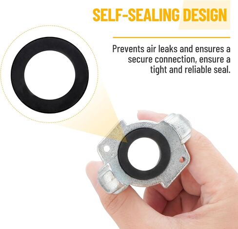 6pcs 3/4 '' NPT Iron Air Hose Fitting ، Universal اقتران Chicago Fitting 3/4 '' لنهاية الذكور in Kuwait