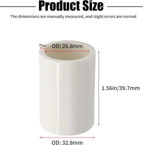 10pcs SCH40 أبيض PVC أنابيب الأنبوب ، 3/4 '' موصل محول مقبس الانزلاق ، تجهيزات الضغط المستقيم للاتصالات المركزية in Kuwait