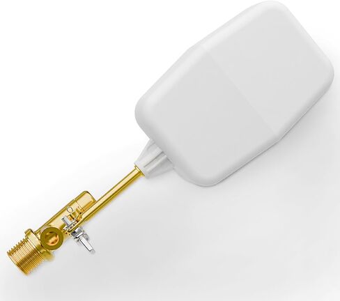 3/8" Water Float Valve – Heavy-Duty 125 PSI Water Level Controller - Easy Wingnut Adjustment Float Valve – Adjustable Flow (2.25 GPM) for In-Ground Pools & Auto-Fill Systems in Kuwait