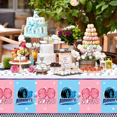 Frappe Coffee Party Tableroths - 3pcs أغطية طاولة عيد ميلاد Frappe ، قهوة ذات طابع القهوة ، زخارف الحفلات البلاستيكية ديكور قطعة قماش مستطيلة لعيد ميلاد الشاي in Kuwait