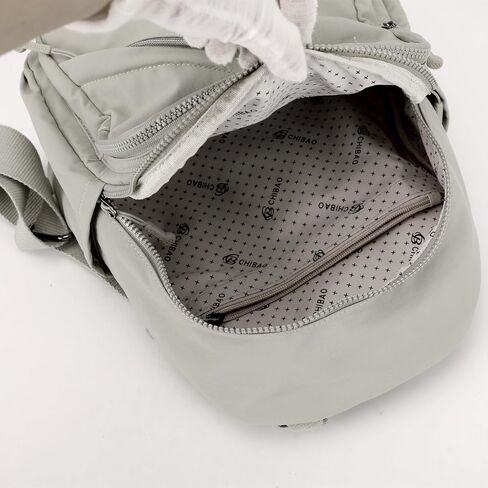 Backpack Purse for Women Ladies Nylon Bag Casual Daypack Travel Shopping Pack (B Style Cream White) in Saudi Arabia