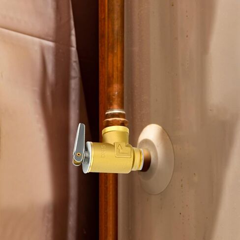 GASHER 1/2" NPT RV Water Heater Temperature & Pressure Relief Valve with Epoxy-Coated Probe, For Hot Water Heater Tanks in Saudi Arabia