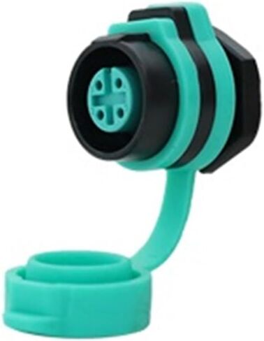 M12 waterproof aviation socket 2-3-4 core 5-6-7-8 pin power round seat quick connector(6 core rear nut socket 5A250V) in Saudi Arabia