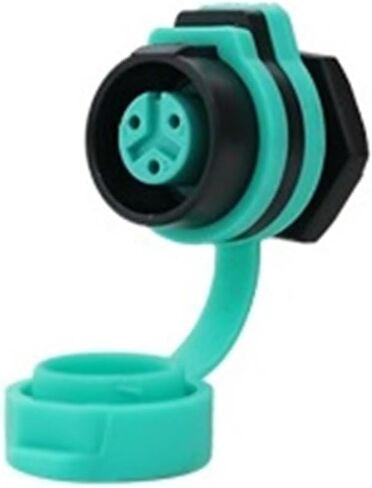 M12 waterproof aviation socket 2-3-4 core 5-6-7-8 pin power round seat quick connector(6 core rear nut socket 5A250V) in Saudi Arabia