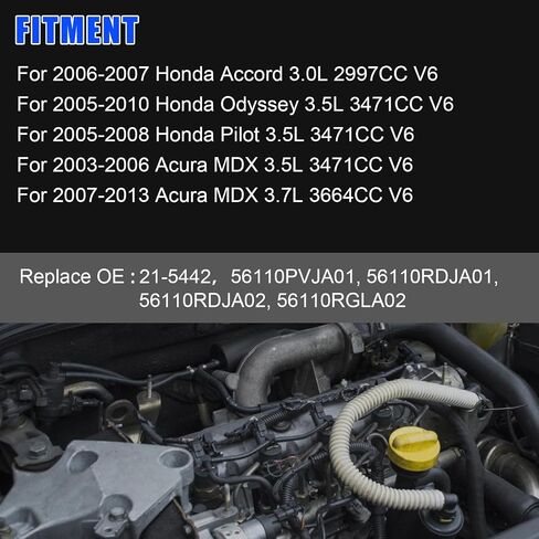 21-5349 Power Steering Pump For Honda Accord 3.0L V6 2003-2007, For Accord Acura MDX 3.5L V6 2003-2006, OE: 96-5349, 56110RDJA01, 56110RDJA02, 56110RCAA01 in Saudi Arabia